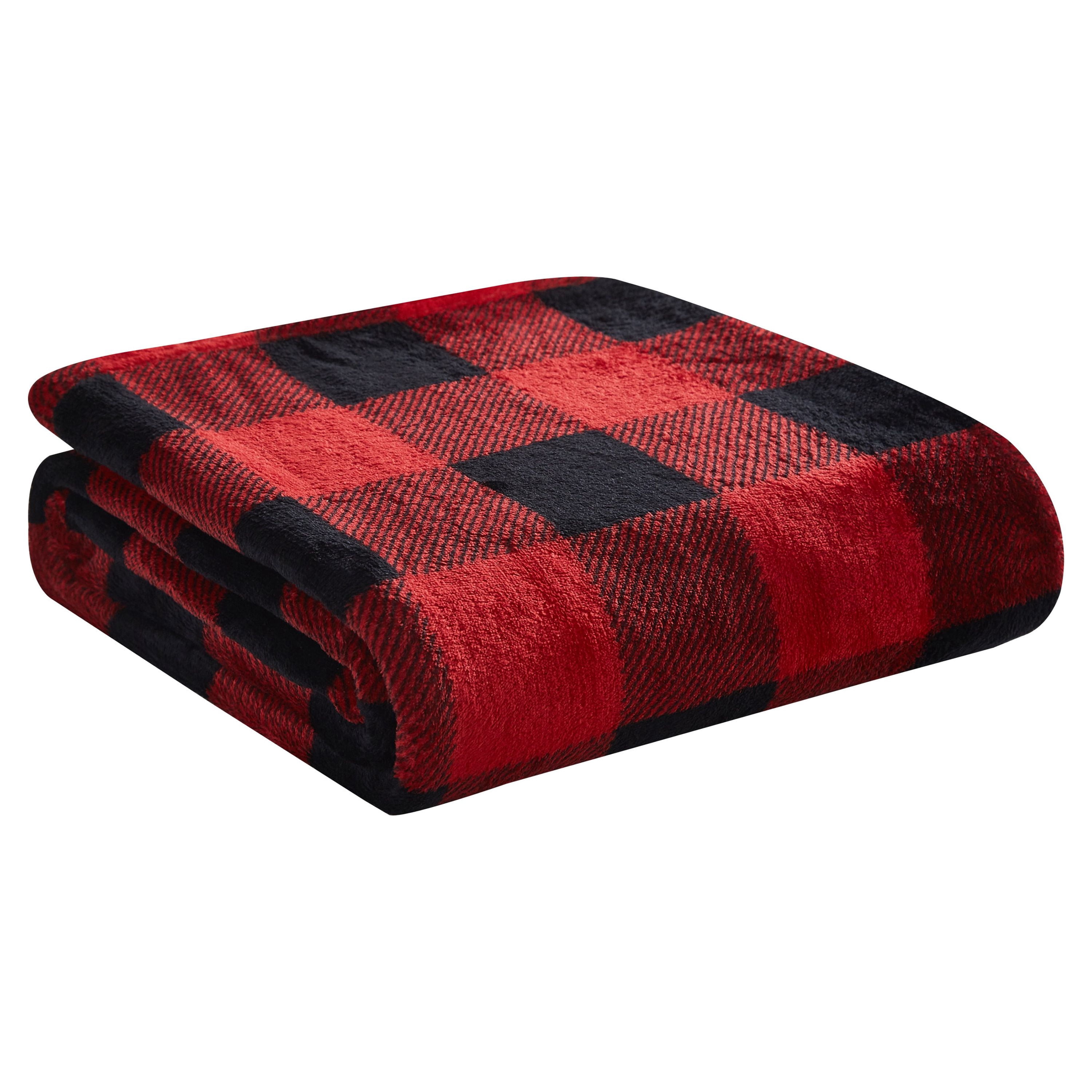 Dearfoams Plush 4 Piece Comforter Sets, Full with Plush Throw
