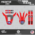 thumbnail image 2 of Kalair GFX Graphics Kit for Yamaha TTR225 (1999-2004) Predator Series, 2 of 5