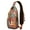Citrus-8, variant on Cartoon Owl Print Crossbody Backpack, Lightweight Sling Daypack with Cute Snowy Owl and Night Pattern, Big Eyes Design Anti-theft Travel Bag for Students, Travelers, Outdoor, Gym