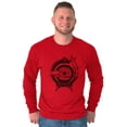 thumbnail image 5 of Hand Eye Crystal Ball Futuristic Spirit Long Sleeve TShirt Men Women Brisco Brands X, 5 of 6