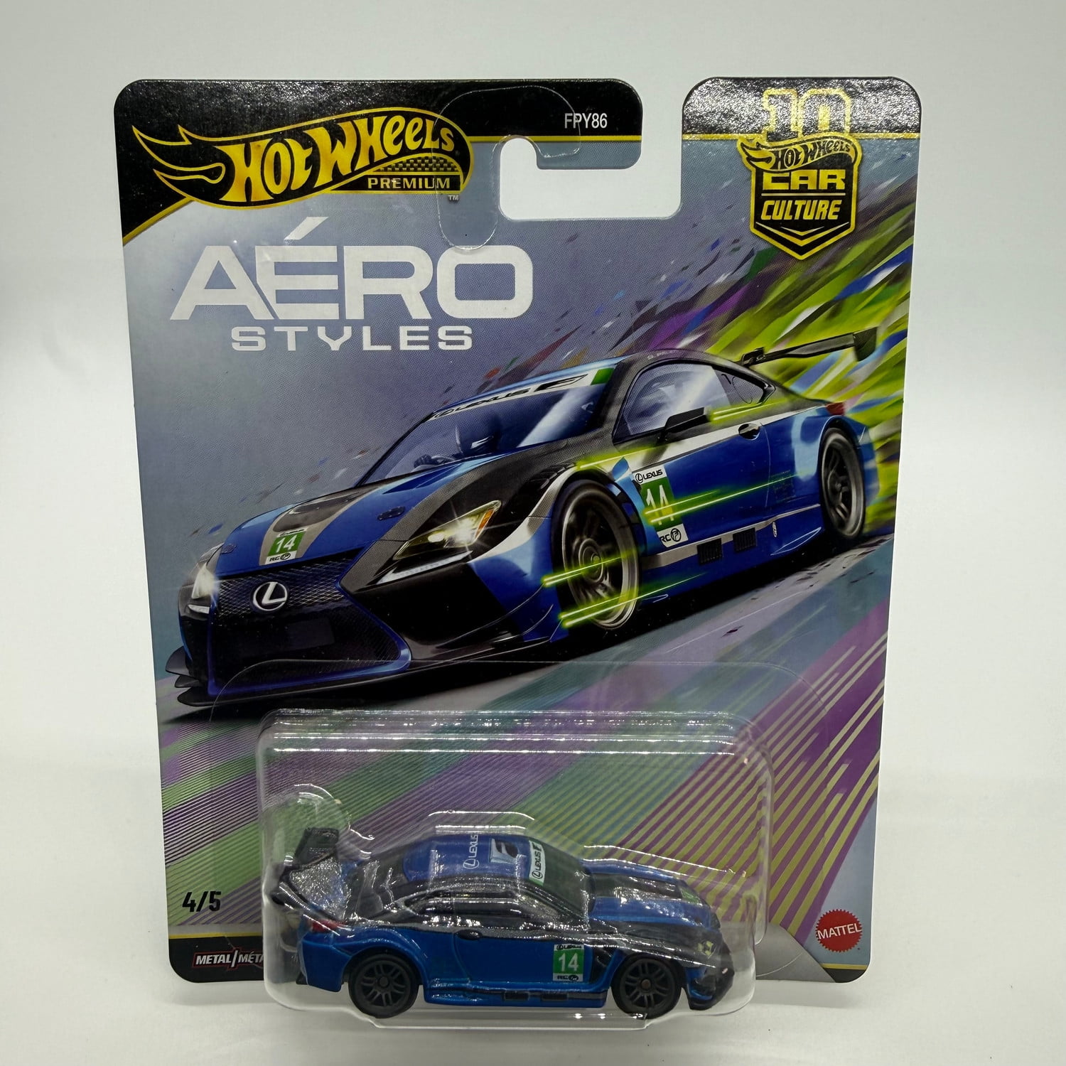 Mattel Hot Wheels HW DRIFT 5-Pack: Corolla, Viper, Charger