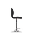 thumbnail image 3 of CorLiving Hudson Set of 2 Modern Faux Leather Square Adjustable Swivel Indoor Bar Stools with Backs, 3 of 6