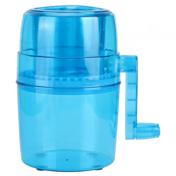 OTVIAP Portable Ice Shaver, Hand Crank Snow Cone Maker Household Ice Crusher, For For Adults