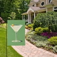 thumbnail image 2 of Yayeee Garden Flag 12" x 18" Double Sided Outdoor Yard Lawn Holiday Decorations, Green Lemon Juice, 2 of 6