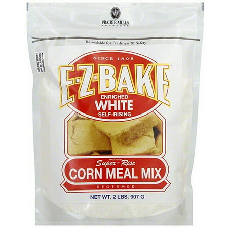 E-Z-Bake White Corn Meal Mix, 2 lb (Pack of 6)