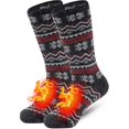 thumbnail image 1 of Cálido térmico, bota forrada de piel de invierno unisex con aislamiento grueso y calefacción, 1 of 5