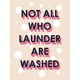 thumbnail image 3 of Borges, Victoria 12x14 Black Modern Framed Museum Art Print Titled - Laundry Typography I, 3 of 5