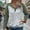 Army Green, variant on Fnooota Sweatshirts for Women, Casual Long Sleeve Pullover Buttons Spring and Autumn Tops Blue Size S-XL