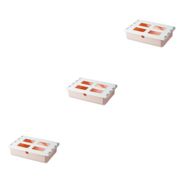 Advancent Escritorio Almacenamiento oculto Gran capacidad y elegante Caja organizadora Cajón de almacenamiento oculto Organizadores de cajones Type1 NO1