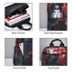 thumbnail image 3 of Easygdp Red Moon Shark Sailboat para Easygdp Yak - Mochila Casual Ligera y Resistente para Viaje y Senderismo para Hombres y Mujeres, 3 of 7