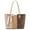 Beige, variant on Tote Bags for Women Medium Top Handle Handbags with Scarf, Red