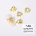 thumbnail image 3 of UDIYO 10Pcs Nail Ornament Elegant Durable Nail Decoration Fashion Nail Glitters for Jewelry Making, 3 of 7