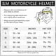 thumbnail image 2 of Casco de moto ILM integral DOT modelo JK313 (M, negro mate), 2 of 9
