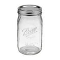 thumbnail image 4 of Ball Mason Glass Jar Wide Mouth with Lid and Band Quart 32 oz, 12-Pack, 4 of 6