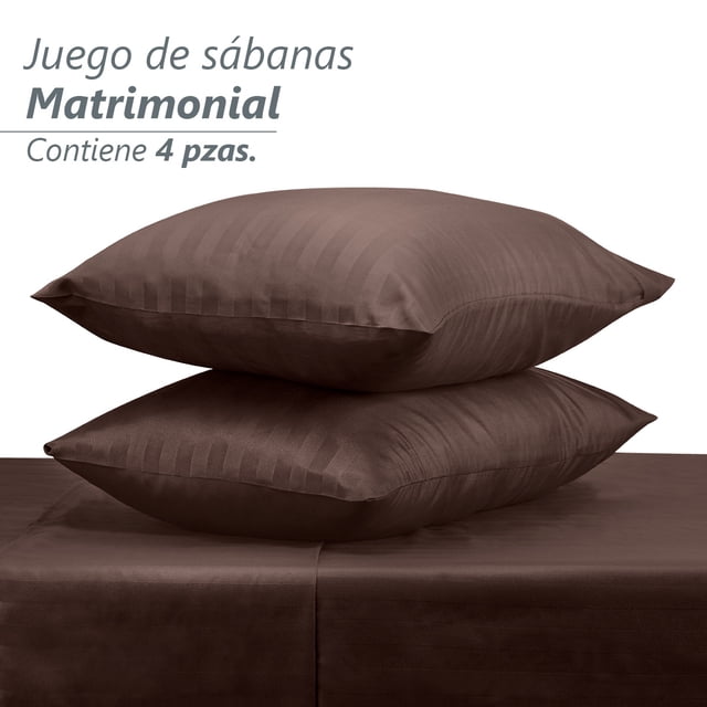 Juego De Sabanas Matrimonial Egipcian Premium 2,800 Hilos