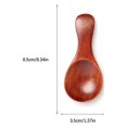 thumbnail image 2 of Toystoory Cuchara de helado de madera para niños, reemplazo portátil, Mini leche en polvo para el hogar, batido, café, sal, cuchara, Cocina y Comedor Tipo 2, 2 of 6