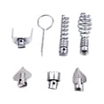 thumbnail image 3 of Cutting Head Tool Drain Cleaner Cutter Heads Set for Drain Augers Drain Cleaning 7pcs, 3 of 9