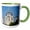 Green/White, variant on 3drose, the Kunsthistorisches Museum, Vienna, Austria-eu03 Aka0095 - Ali Kabas, 11oz Magic Transforming Mug