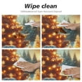 thumbnail image 4 of PIKWEEK Fitted Round Tablecloth  Christmas,Merry Christmas Tree Table Cover,Elastic Edged Table Cloth Fits Round Tables, 4 of 7
