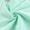 thumbnail image 6 of Wilark Toddler Girls Ballet Dress with Mesh Trim Crew Neck Knitted Cute Long Sleeve Party Dance Dress Green 1 T, 6 of 6