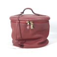thumbnail image 1 of Pre-Owned HERMES City Vanity Bag Handbag Leather Women's Red (Good), 1 of 15