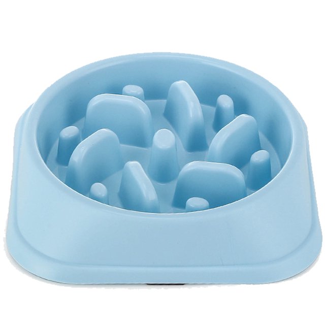 Cuenco antideslizante para mascotas de alimentación lenta, reduce la velocidad de los alimentos, hábitos alimenticios saludables, reduce el exceso de comida MFZFUKR CPB-DE-SSW2160-1