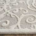thumbnail image 4 of SAFAVIEH Martha Stewart Marais Geometric Damask Area Rug, Whetstone Grey, 10' x 14', 4 of 5