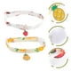 thumbnail image 2 of 2 collares para mascotas con estampado de frutas para gatos, collares ajustables para perros con campana, 2 of 7