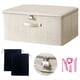 thumbnail image 1 of Organizador de Juguetes para Adultos con Cerradura, Caja de Seguridad, Contenedores para Guardar Juguetes, Bolsas con 2 Bolsas con Cordón, Color Beige., 1 of 5