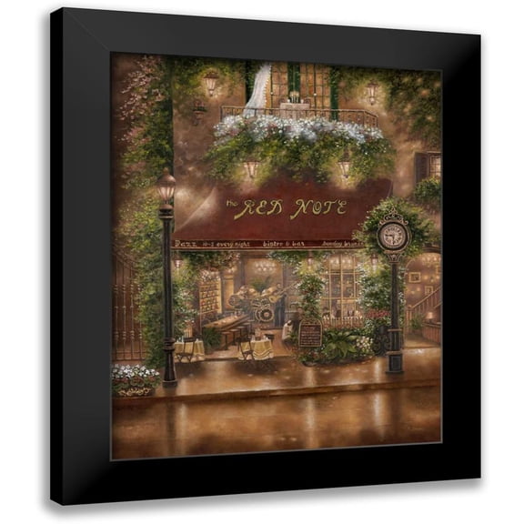 Brown, Betsy 12x14 Black Modern Framed Museum Art Print Titled - Peter Prisco Trio I