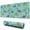 Light Blue Dinosaurs, variant on Long Mouse Pads for Desk,Light Blue Dinosaurs Celestial Pattern Desk Mats on Top Of Desks, Desk Mouse Pad Extra Large with 3mm Non-Slip Base and Stitched Edge for Gaming,Office,Work,Home 31.5"x11.8"