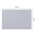 thumbnail image 4 of Unique Bargains Placemats 8 Pack Placemats for Kitchen Dining Table Decor Gray, 4 of 7