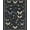 Black, Pattern 5, variant on ODIKA 4'x6' Machine Washable Non-Slip Area Rug, Eerie Moth Patterned Accent High Traffic Rug, Black, 26463