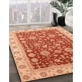 thumbnail image 2 of Ahgly Company Indoor Rectangle Abstract Scarlet Red Oriental Area Rugs, 8' x 12', 2 of 6