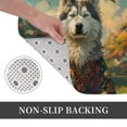 thumbnail image 3 of Kdxio Forest Maple Leaf Husky,16" x 24", Non-Slip Front Door Mats,Outdoor Welcome Mat Washable, 3 of 9