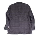 thumbnail image 2 of Lauren by Ralph Lauren Mens Blazer Plaid Printed Wool, Dark Gray, 44T, 2 of 4