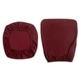 thumbnail image 2 of veasfak Office Computer Chair Stretchable Rotating Chair Seat Covers Red, 2 of 9