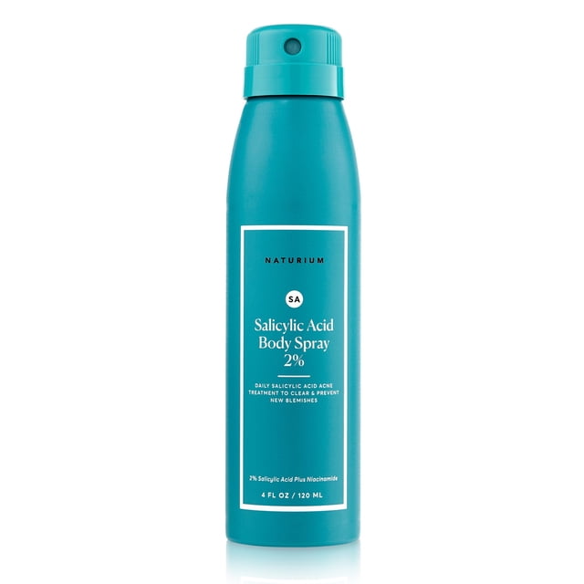 Spray corporal Naturium Salicylic Acid 2% con niacinamida 120 ml