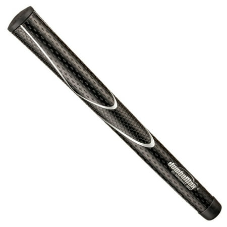 UPC: 0858558006124 | NEW JumboMax Tour Series Black/Silver Stripe Oversize/Jumbo +3/8 Golf Grip