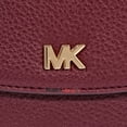 thumbnail image 3 of Michael Kors Mott Pebbled Leather Dome Crossbody - Oxblood, 3 of 3