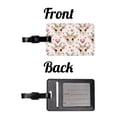 thumbnail image 4 of Cute Goat Faces Hearts Watercolor Faux Leather Travel Luggage Tag, 4 of 7