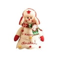 Christmas Decorations, Large Capacity Knitted Fabric, Elderly Figures