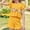 Yellow, variant on Spazoro Toddler Girls 2PC Outfit Set, Casual Floral Embroidery Ruffle Sleeve Shirt & Shorts Summer Clothes Set for Baby Hot Pink Size 3-4