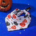 thumbnail image 4 of 2 Pack Bandana d'Halloween Compatible avec Chiens, Bavoirs triangle Foulard pour Animaux Compatible avec Chiens, 4 of 5