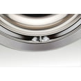 thumbnail image 4 of KITCHEN BASICS 101 Made in the USA WB31T10010 and WB31T10011 Replacement Chrome Drip Pans for GE/Hotpoint Electric Range with Locking Slot - Includes 2 6-Inch and 2 8-Inch Pans, 4 Pack, 4 of 7