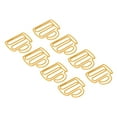 thumbnail image 1 of Cute Paper Clips, 100Pcs Electroplated Small Paper Clips Strong Metal  For Office, 1 of 8