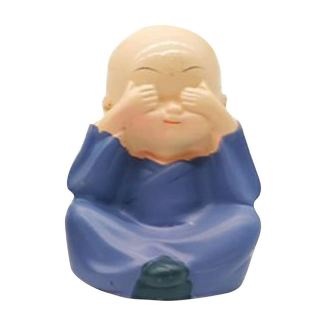 Brazilian Wood Aquatic Wood Green Plant Potted Little Monk Decoration