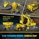 thumbnail image 5 of Kit de construcción de robots HBUDS 5 en 1 con aplicación y control remoto 8-14, 5 of 6
