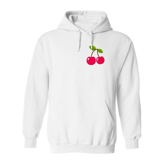 Red Cherries Hoodie Women -SPIdeals Designs, Female XX-Large
