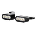 thumbnail image 1 of Mini lámpara LED para curvas, luz de señal de giro, accesorio de motocicleta de aleación de aluminio resistente a la corrosión, 2 uds., 1 of 6